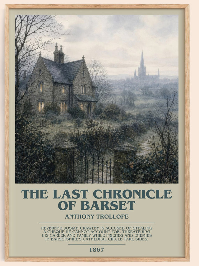 The Last Chronicle Of Barset Bookish Wall Art by Anthony Trollope