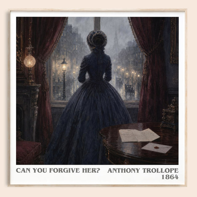 Can You Forgive Her? Literary Art Print by Anthony Trollope