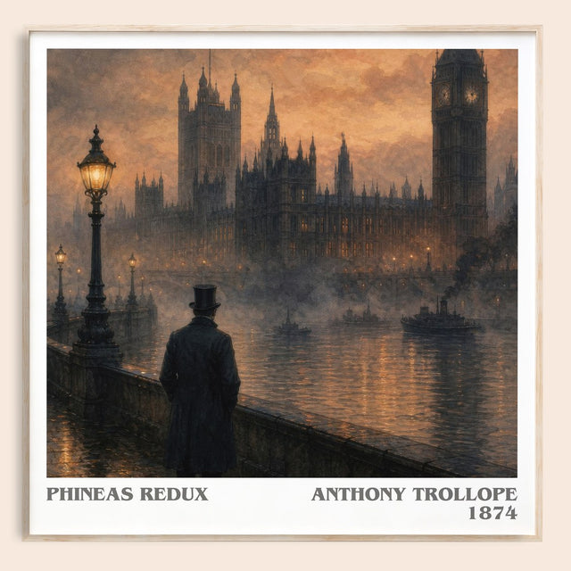 Phineas Redux Literary Art Print by Anthony Trollope