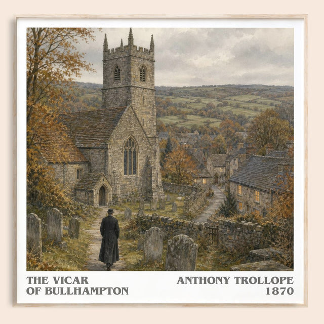 The Vicar Of Bullhampton Literary Art Print by Anthony Trollope
