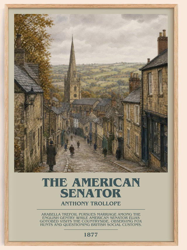 The American Senator Bookish Wall Art by Anthony Trollope