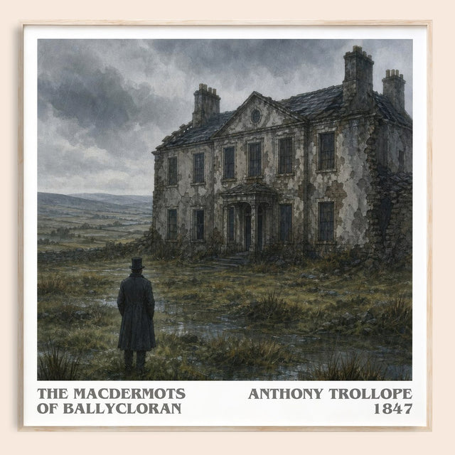The Macdermots Of Ballycloran Literary Art Print by Anthony Trollope