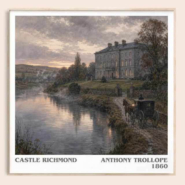 Castle Richmond Literary Art Print by Anthony Trollope