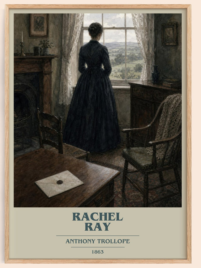 Rachel Ray Book Cover Poster by Anthony Trollope