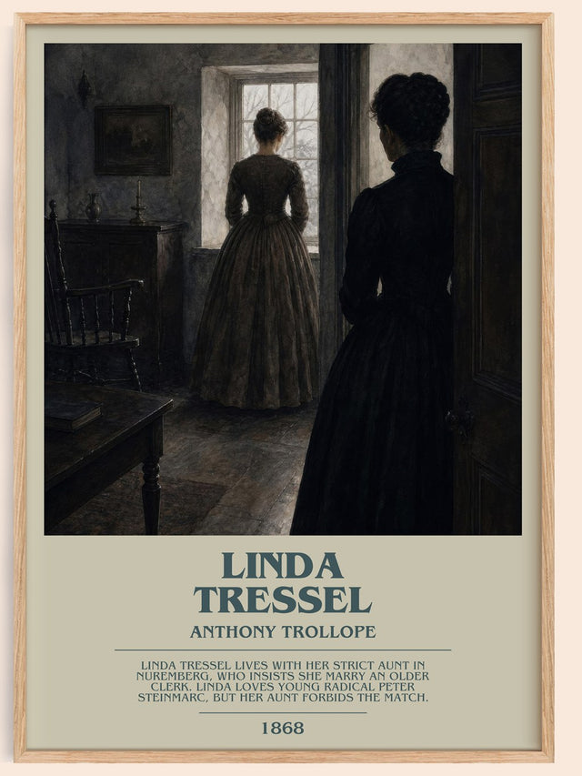 Linda Tressel Bookish Wall Art by Anthony Trollope
