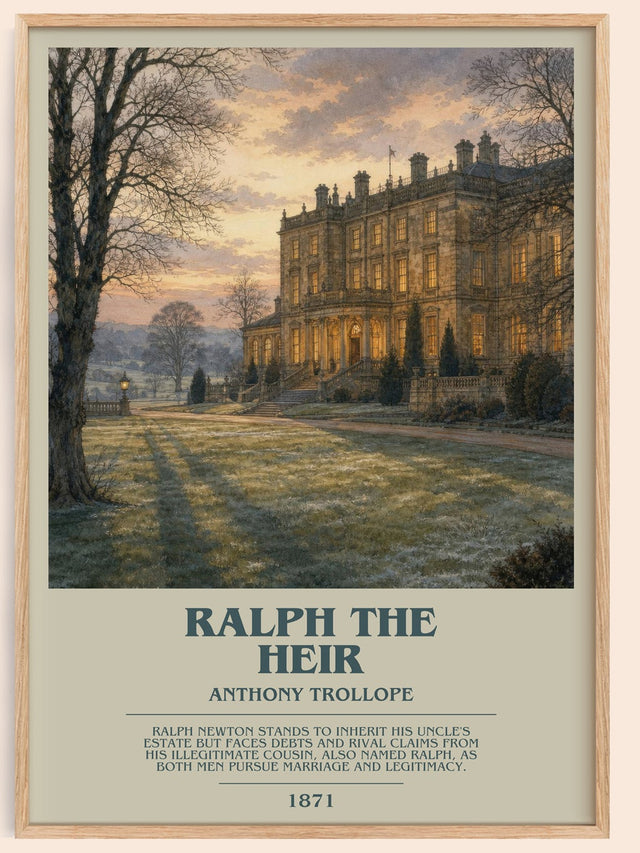 Ralph The Heir Bookish Wall Art by Anthony Trollope