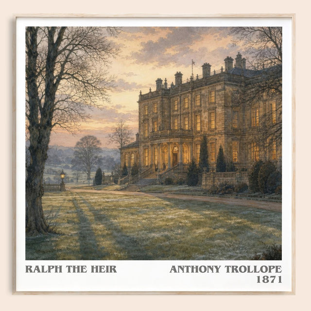 Ralph The Heir Literary Art Print by Anthony Trollope