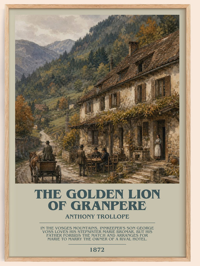 The Golden Lion Of Granpere Bookish Wall Art by Anthony Trollope