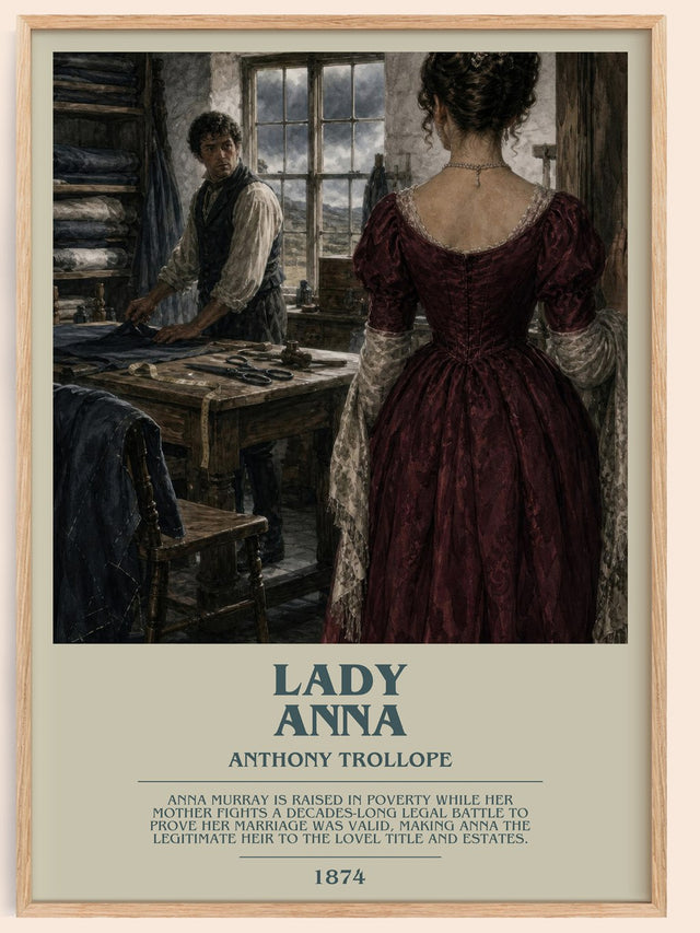 Lady Anna Bookish Wall Art by Anthony Trollope