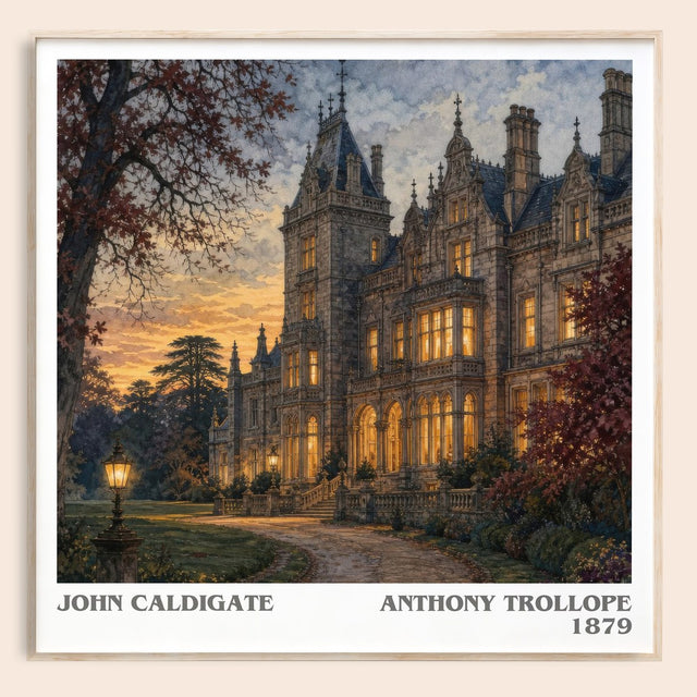 John Caldigate Literary Art Print by Anthony Trollope
