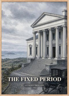 The Fixed Period Book Watercolour Illustration by Anthony Trollope