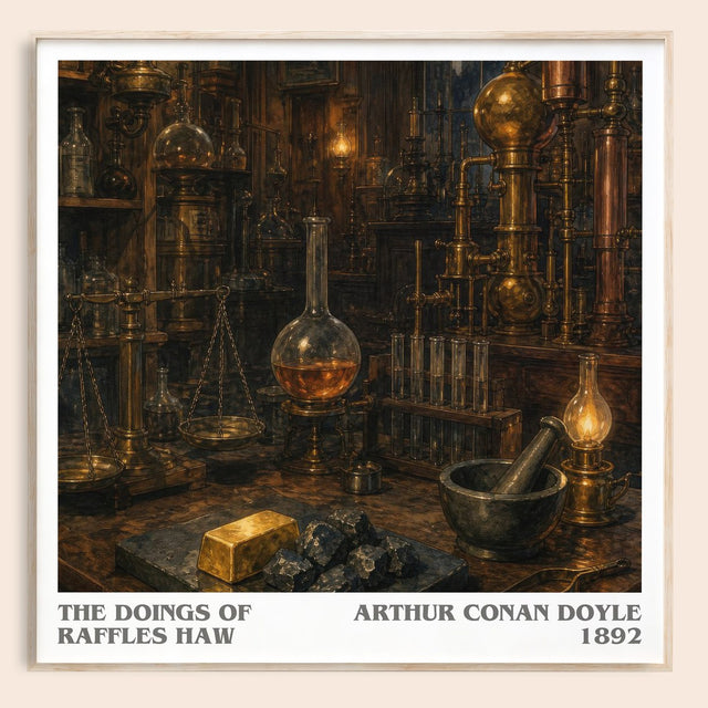The Doings Of Raffles Haw Literary Art Print by Arthur Conan Doyle