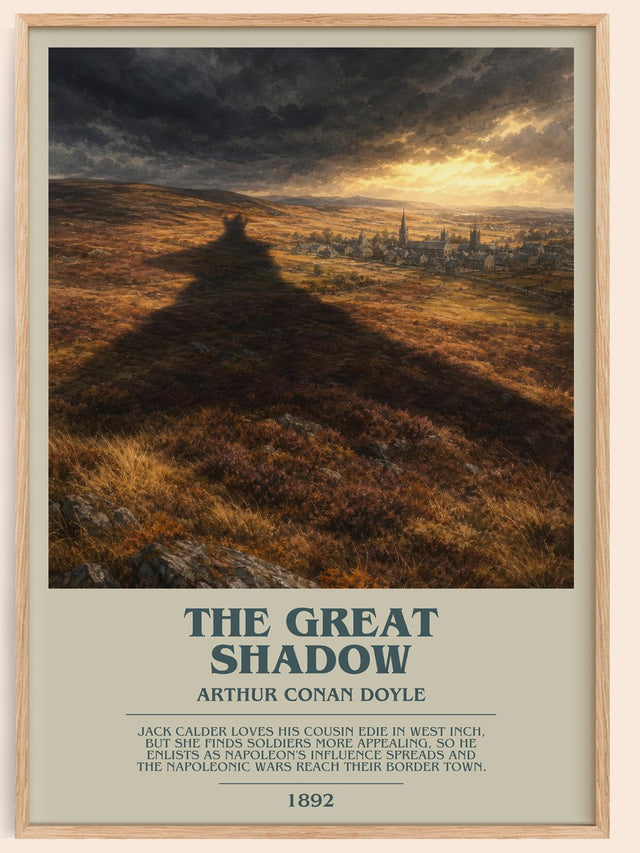 The Great Shadow Bookish Wall Art by Arthur Conan Doyle