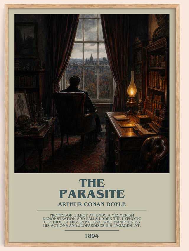 The Parasite Bookish Wall Art by Arthur Conan Doyle