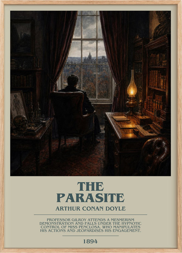 The Parasite Bookish Wall Art by Arthur Conan Doyle