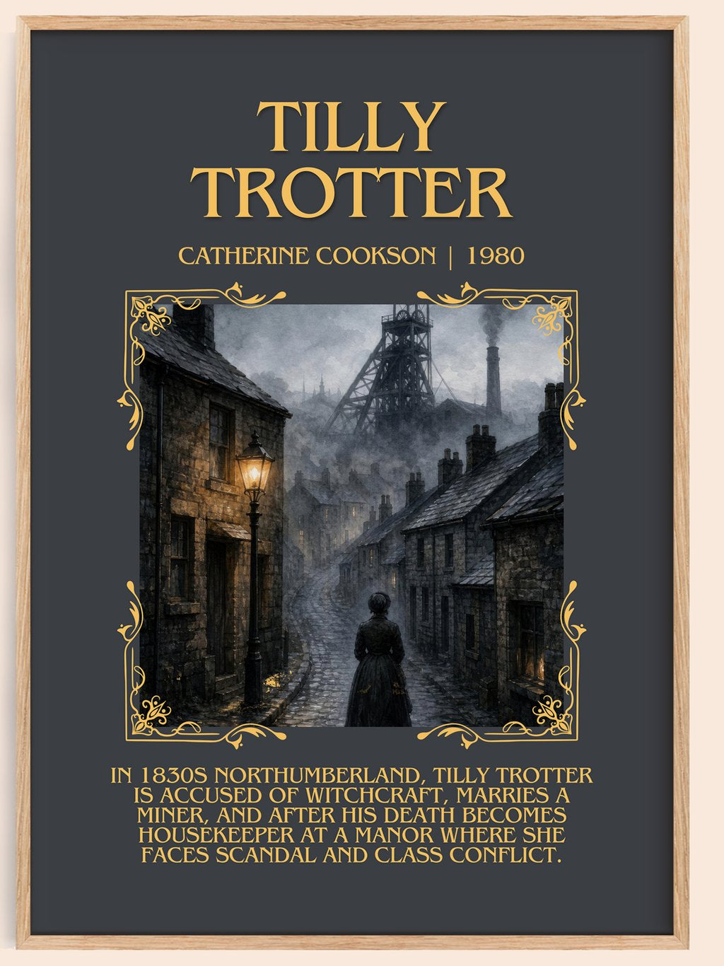 Tilly Trotter Minimalist Book Poster by Catherine Cookson – book poster