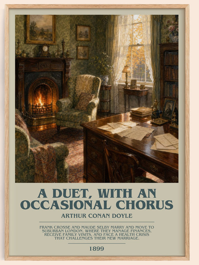 Duet, With An Occasional Chorus Bookish Wall Art by Arthur Conan Doyle