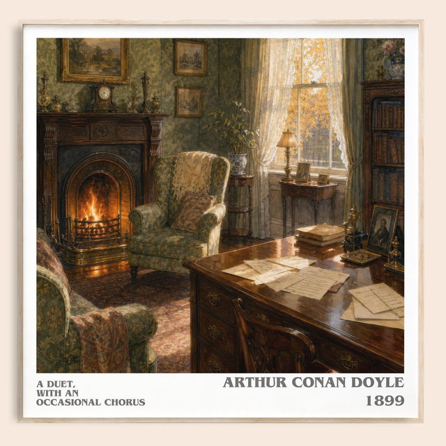 Duet, With An Occasional Chorus Literary Art Print by A. Doyle