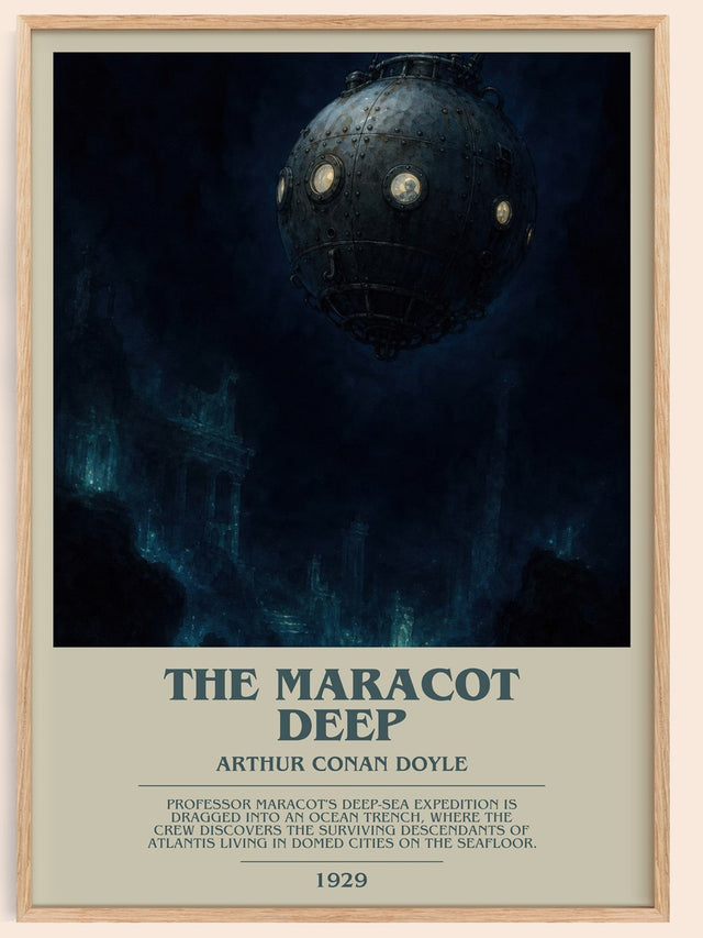 The Maracot Deep Bookish Wall Art by Arthur Conan Doyle