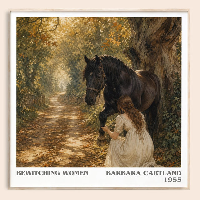 Bewitching Women Literary Art Print by Barbara Cartland