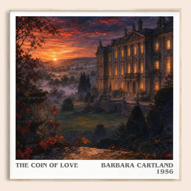 The Coin Of Love Literary Art Print by Barbara Cartland