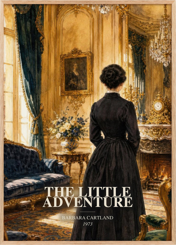 The Little Adventure Book Watercolour Illustration by Barbara Cartland