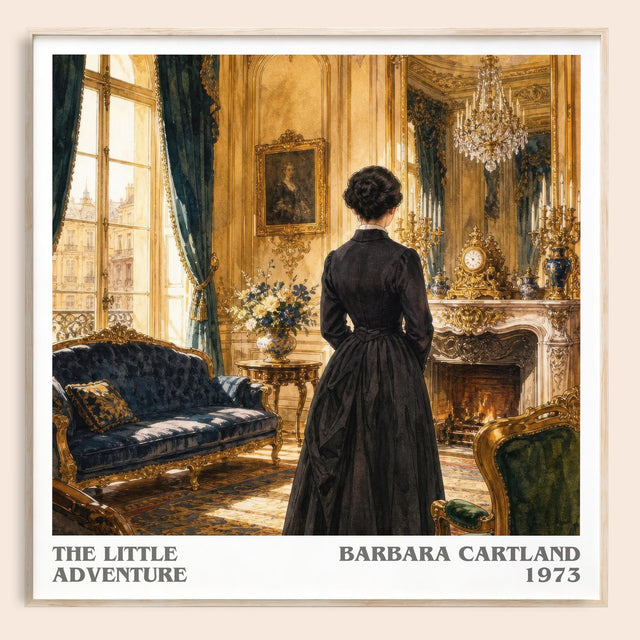 The Little Adventure Literary Art Print by Barbara Cartland