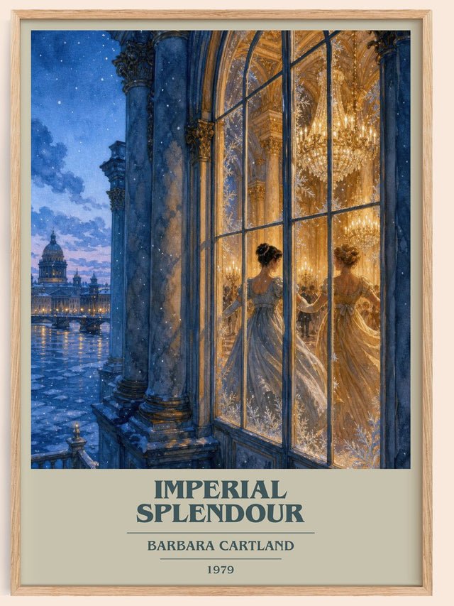 Imperial Splendour Book Cover Poster by Barbara Cartland