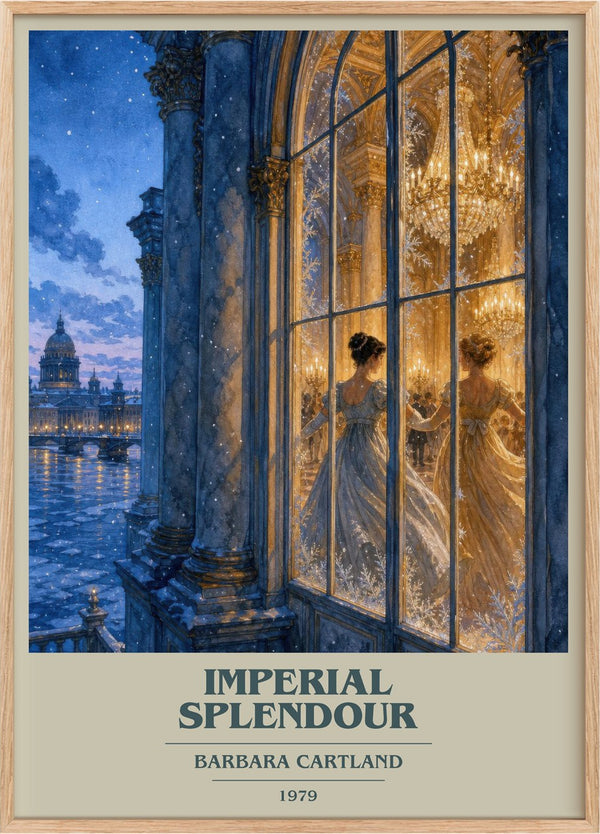 Imperial Splendour Book Cover Poster by Barbara Cartland