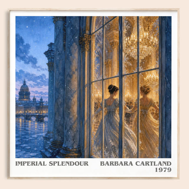 Imperial Splendour Literary Art Print by Barbara Cartland