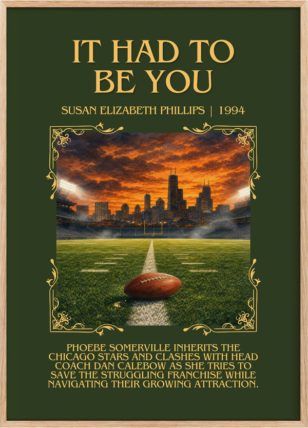It Had to Be You Minimalist Book Poster by Susan Elizabeth Phillips