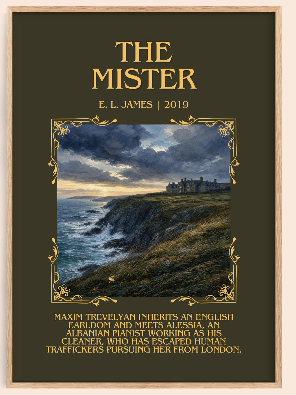 The Mister Minimalist Book Poster by E. L. James – book poster