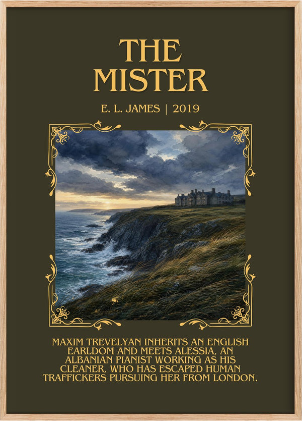 The Mister Minimalist Book Poster by E. L. James