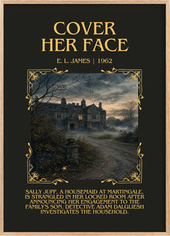 Cover Her Face Minimalist Book Poster by E. L. James