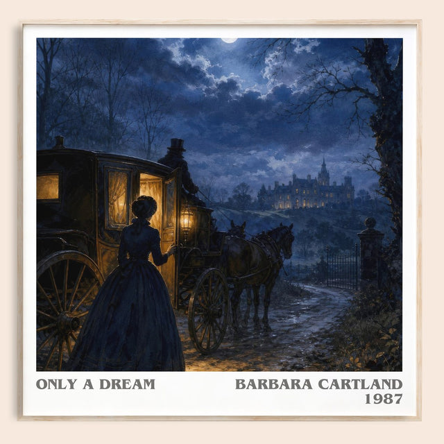 Only A Dream Literary Art Print by Barbara Cartland