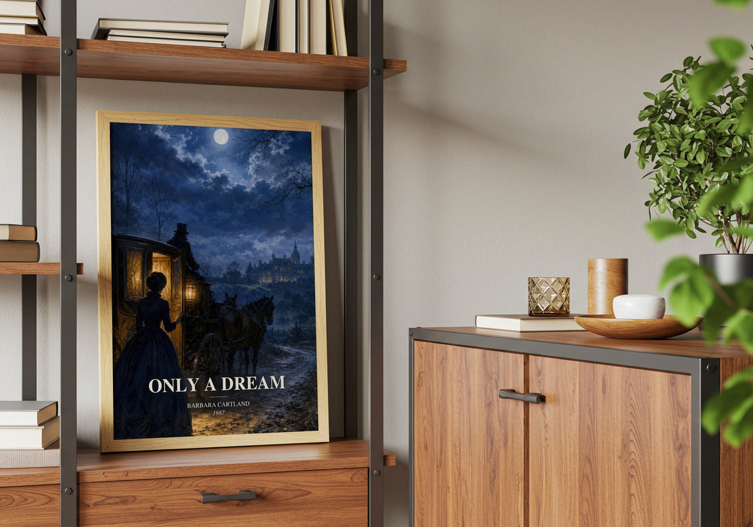 Only A Dream book watercolour illustration paper finish options – matte satin gloss