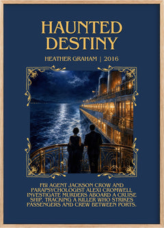 Haunted Destiny Minimalist Book Poster by Heather Graham