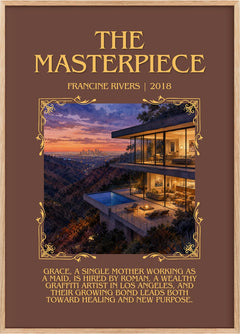 The Masterpiece Minimalist Book Poster by Francine Rivers