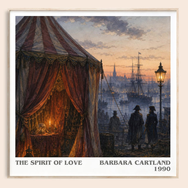 The Spirit Of Love Literary Art Print by Barbara Cartland