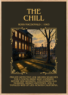 The Chill Minimalist Book Poster by Ross Macdonald