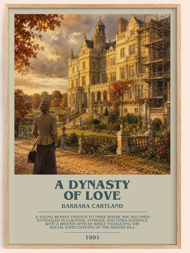 A Dynasty Of Love Bookish Wall Art by Barbara Cartland