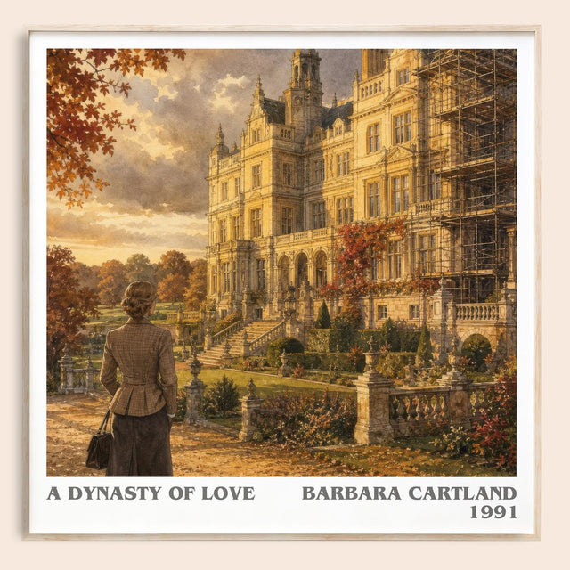 A Dynasty Of Love Literary Art Print by Barbara Cartland