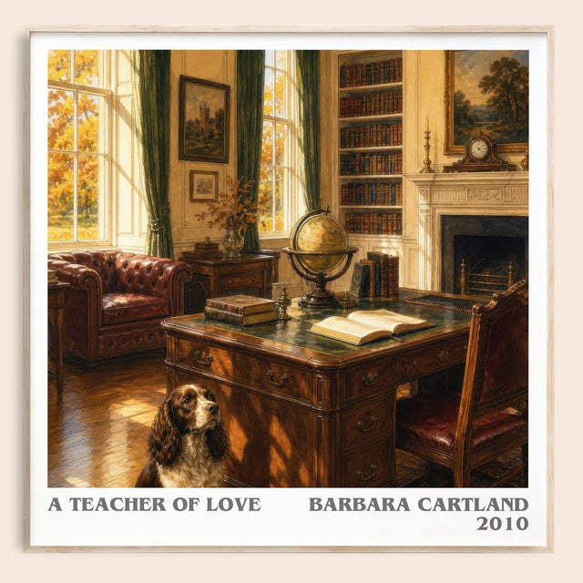 A Teacher Of Love Literary Art Print by Barbara Cartland