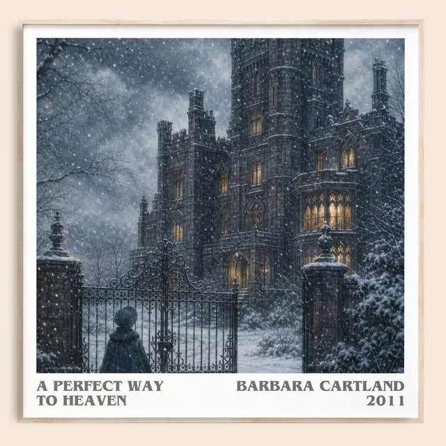 A Perfect Way To Heaven Literary Art Print by Barbara Cartland