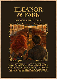 Eleanor & Park Minimalist Book Poster by Rainbow Rowell