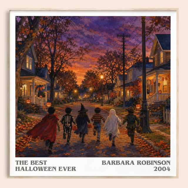 The Best Halloween Ever Literary Art Print by Barbara Robinson