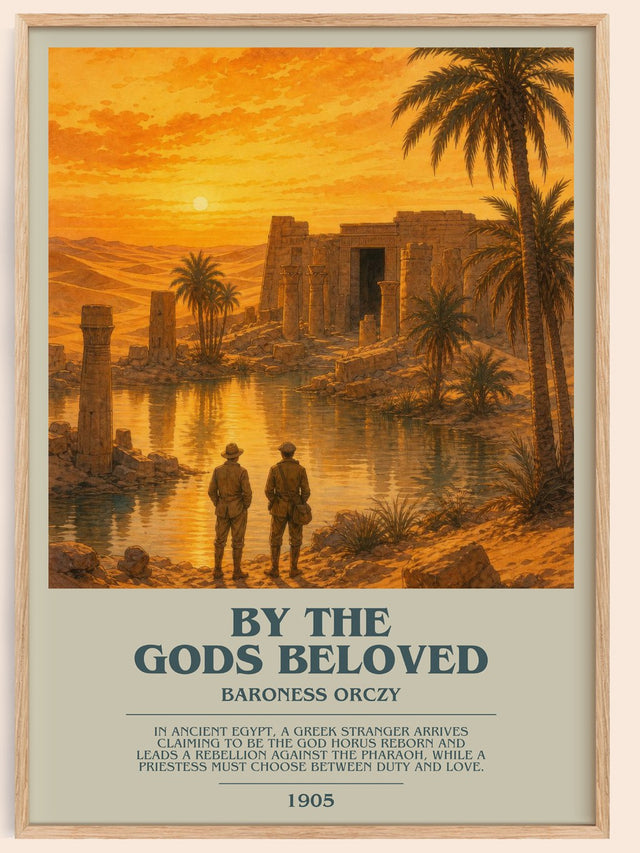 By The Gods Beloved Bookish Wall Art by Baroness Orczy