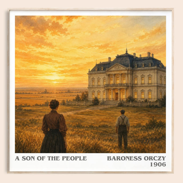 A Son Of The People Literary Art Print by Baroness Orczy