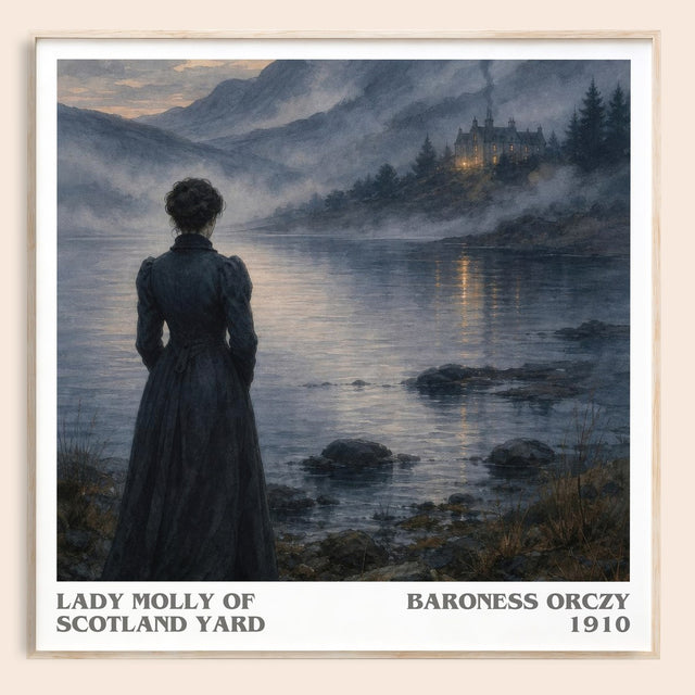 Lady Molly Of Scotland Yard Literary Art Print by Baroness Orczy