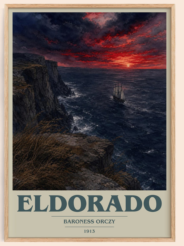 Eldorado Book Cover Poster by Baroness Orczy